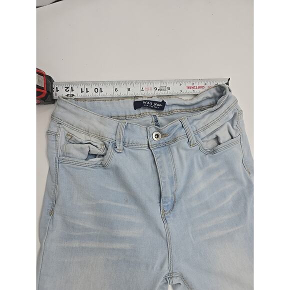 Wax Jean Los Angeles Denim Light Blue Skiny Jeans Size 9 [N] - Picture 7 of 11